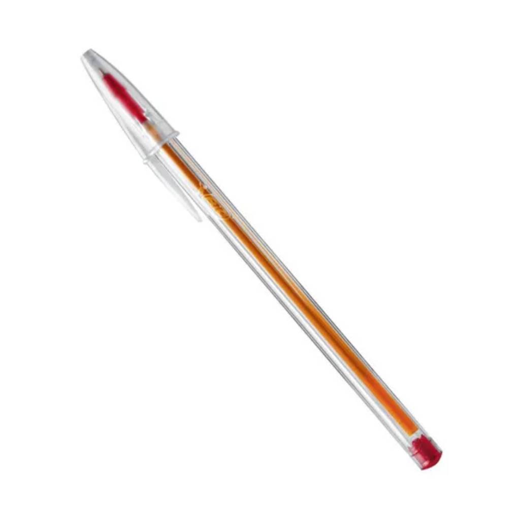 Bolígrafo Bic Cristal fina 0,8mm Rojo x unidad